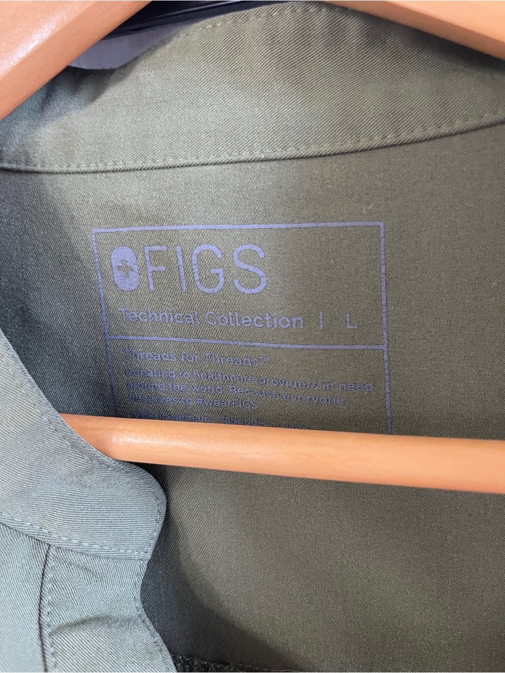 FIGS Technical Collection Rafaela Oversized Scrub Set Xl Green Jogger Pants - Picture 3 of 8